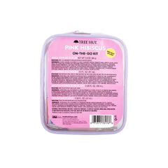 Tree Hut Pink Hibiscus Everything Shower Gift Set, 4 Piece Kit, Travel Size | Exfoliating Body Scrub, Body Wash, Shave Oil & Body Spray, Self Care Gift Set, Nourishing & Moisturizing with Shea Butter