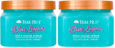 Tree Hut Blue Lagoon Shea Sugar Scrub,Exfoliating,Hydrating & Moisturizing Body Scrub with Shea Butter & Nourishing Essential Oils,Smooth-& Soften Skin,18 oz,(Pack of 2)