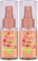 Tree Hut Mini Pink Hibiscus Fragrance Mist, Hydrating Alcohol-Free Hair & Body Spray with Shea Butter, Refreshing Perfume Mist for Scent Layering, Travel Size, 1.26 fl oz (Pack of 2)