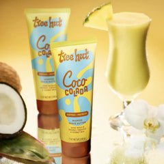 Tree Hut Whipped Shave Butter Coco Colada, Tropical Scent, 7 Fl Oz | Nourishing & Moisturizing Shave Cream with Shea Butter & Aloe, Smooth Glide for Soft Skin, Tropical Scent