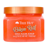 Tree Hut Bikini Reef Body Scrub, Exfoliating Sugar Scrub, Vegan, 18 Oz | Exfoliating & Nourishing with Shea Butter & Essential Oils, Body Exfoliator for All Skin Types, Self Care Gifts for Women