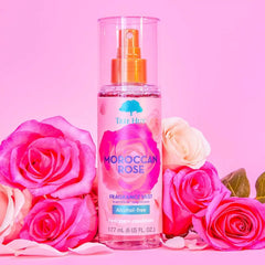 Tree Hut Moroccan Rose Fragrance Mist, Refreshing Body Spray & Body Mist with Essential Oils, Light Sheer Floral Scent for Women, Perfect for Everyday Wear & Scent Layering, 6 fl oz (Pack of 2)