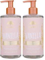 Tree Hut Vanilla Serum Infused Hand Wash, Nourish & Hydrate Hands, Strengthening Skin Care, Long-Lasting Scent, Cleanse & Lock in Moisture, Cermamides, 11 fl oz (Pack of 2)