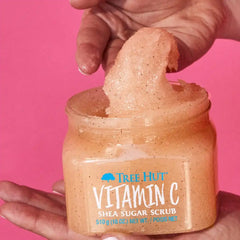 Tree Hut Vitamin C Sugar Scrub | 18 oz | Ultra Hydrating | Nourishing | Pack of 2