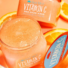 Tree Hut Vitamin C Sugar Scrub | 18 oz | Ultra Hydrating | Nourishing | Pack of 2