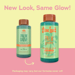 Tree Hut Palm Grove Foaming Gel Wash, Hydrating & Moisturizing Body Wash with Shea Butter & Nourishing Essential Oils, Daily Cleanser for Soft Smooth Skin, 18 fl oz (Pack of 2)