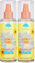 Tree Hut Dewy Daisy Hair & Body Mist, Spritz On for a Refreshed Feel or Layer with Your Favorite Scents, Versatile Body Spray, 6 Fl Oz. (Pack of 2)