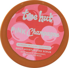 Tree Hut Pink Champagne Daily Moisturizing Body Scrub, 15 Oz | Gentle Whipped Sugar Scrub with Shea Butter, Exfoliates, Hydrates & Leaves Skin Soft and Radiant for Everyday Use