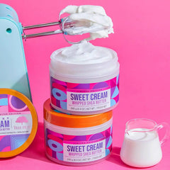 Tree Hut Sweet Cream Whipped Shea Body Butter, Hydrating & Nourishing Body Lotion with Natural Oils, Moisturizer for Soft & Smooth Skin, 8.4 Oz