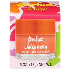 Tree Hut Jelly Bear Overnight Lip Mask, 0.6 Oz | Nourishing & Moisturizing Lip Treatment with Shea Butter, Vitamin E, Smooth Lips, Overnight Lip Sleeping Mask, Vegan