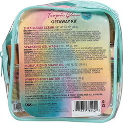 Tree Hut Mini Tropic Glow Everything Shower Gift Set, Exfoliating Sugar Scrub, Foaming Gel Wash & Whipped Body Butter, Hydrating Self-Care Kit for Soft, Glowing Skin (Pack of 2)